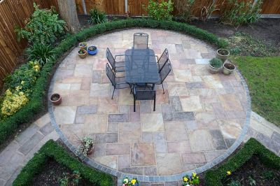 Outdoor Masonry Patio