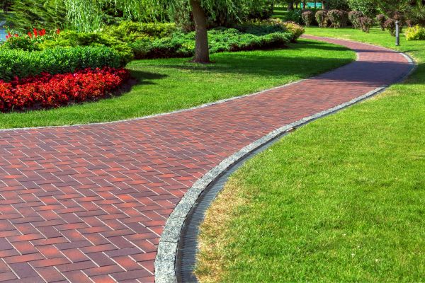 Brick Walkway Installation in Dayton