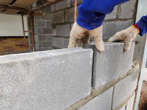 Concrete Block Repair in Dayton