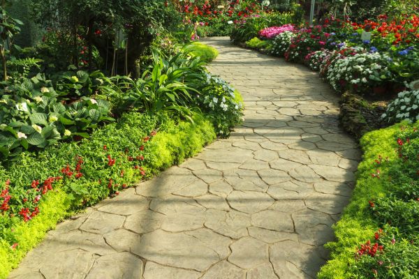 Stone Pathway Repair in Dayton