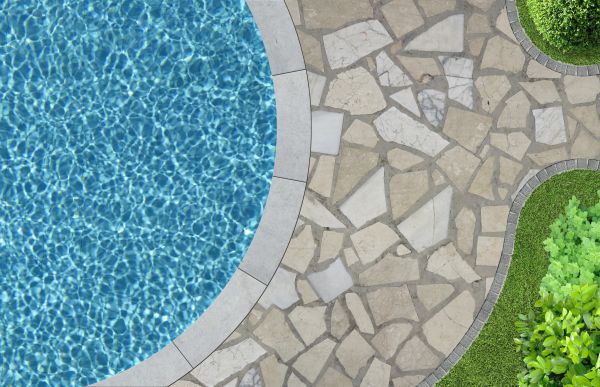 Flagstone Grout Repair in Dayton
