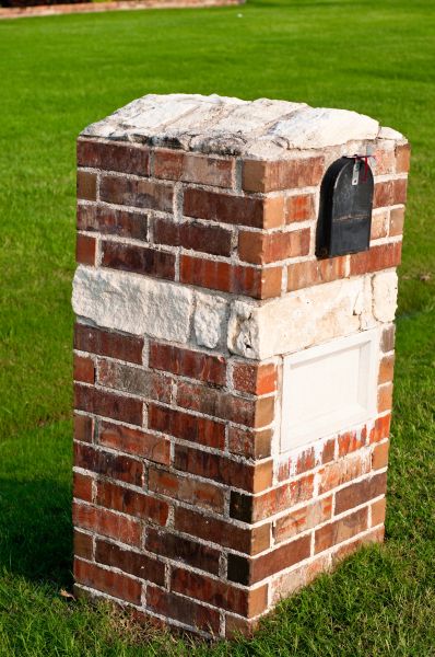 Brick Mailbox Installation in Dayton